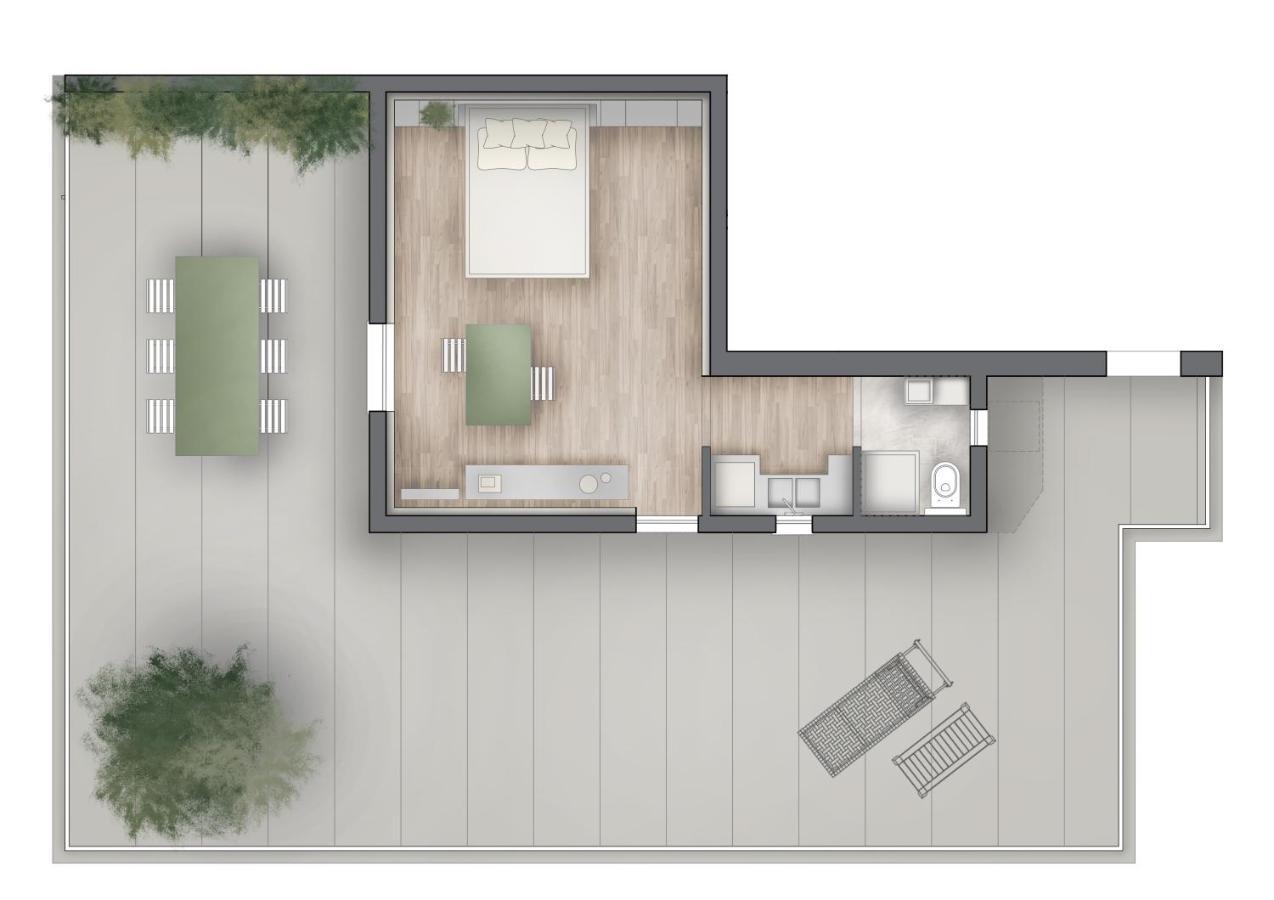 Homemi Rooftop Cadorna Mediolan Zewnętrze zdjęcie